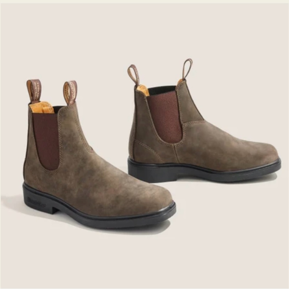 Blundstone Brown Chelsea Boots for Men